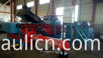 Y81t-130 automatico Scarti di metallo Scarti Pressing Baler Macchina